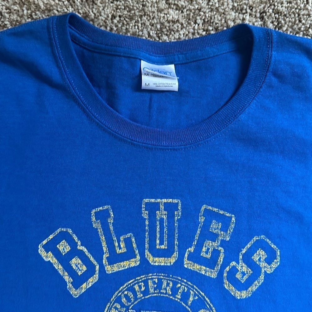 NHL blues hockey 1967 t-shirt NWT - Picture 2 of 4